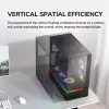 Carcasa Midi-Tower COUGAR, CFV235, ARGB, Cristal, Negro