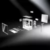 Carcasa Midi-Tower COUGAR, CFV235, ARGB, Cristal, Negro