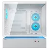 Carcasa Midi-Tower COUGAR, CFV235, ARGB, Cristal, Blanco