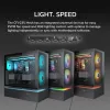 Carcasa Midi-Tower COUGAR, CFV235, ARGB, Mesh, Negro