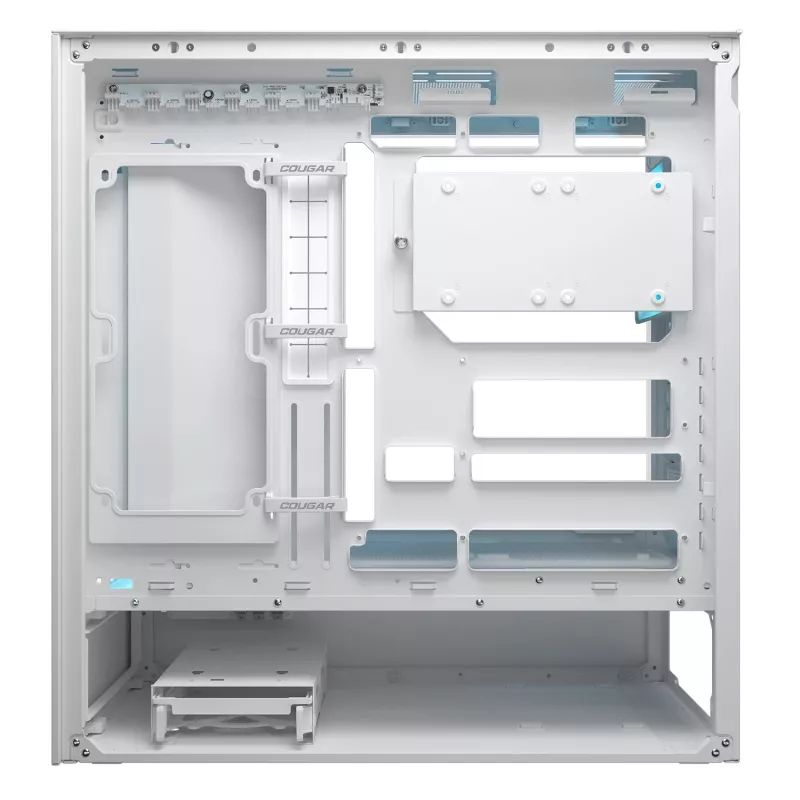 Carcasa Midi-Tower COUGAR, CFV235, ARGB, Mesh, Blanco
