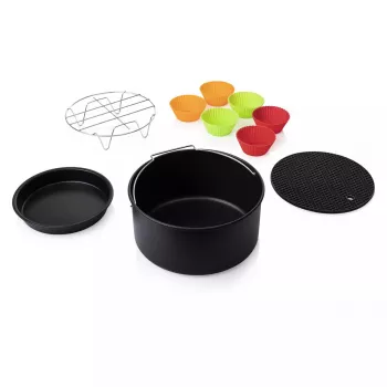 Set de accesorios para freidora Princess 182011 Aerofryer – Molde de silicona para muffins