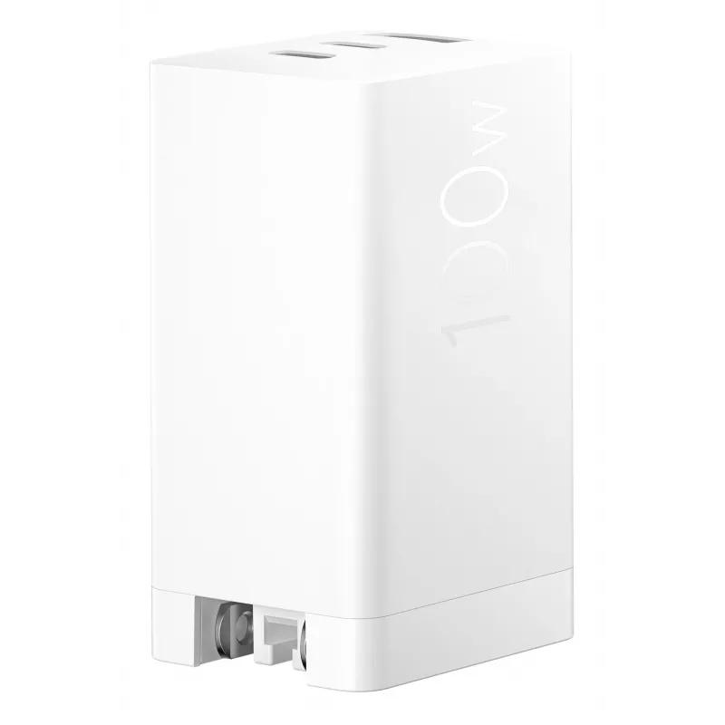 Cargador ASUS 100W USB-C GaN Cargador Universal Blanco AC Carga rápida Interior