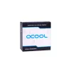 Alphacool ES D-Plug conector de enchufe, G1/4 macho a G1/4 macho, negro