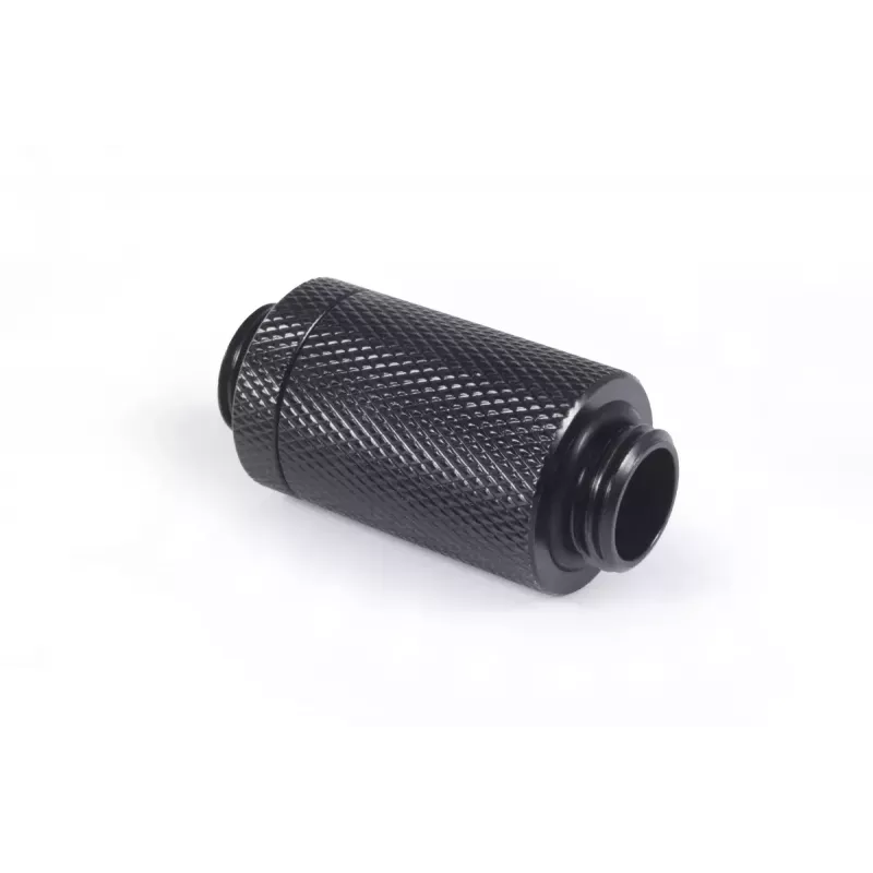 Alphacool ES D-Plug conector de enchufe, G1/4 macho a G1/4 macho, negro