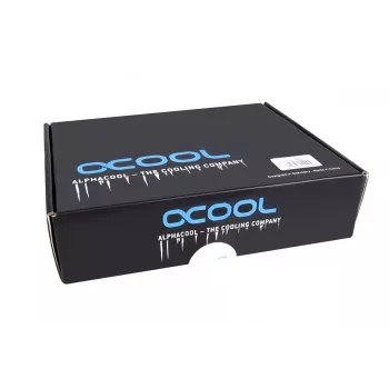 Bloque de agua Alphacool 12993 Acetal Cobre Níquel Negro 52mm 56mm 22.5mm