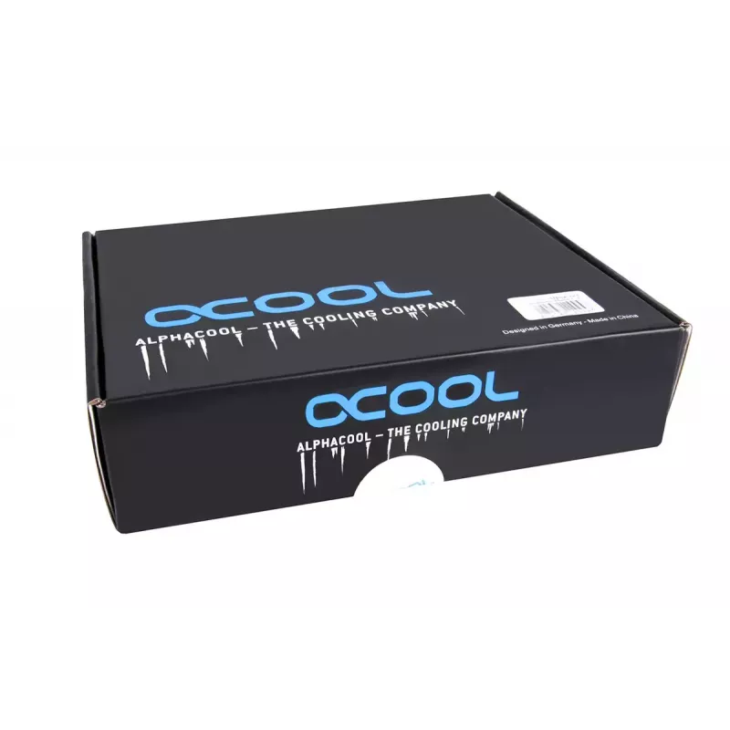 Bloque de agua Alphacool 12993 Acetal Cobre Níquel Negro 52mm 56mm 22.5mm