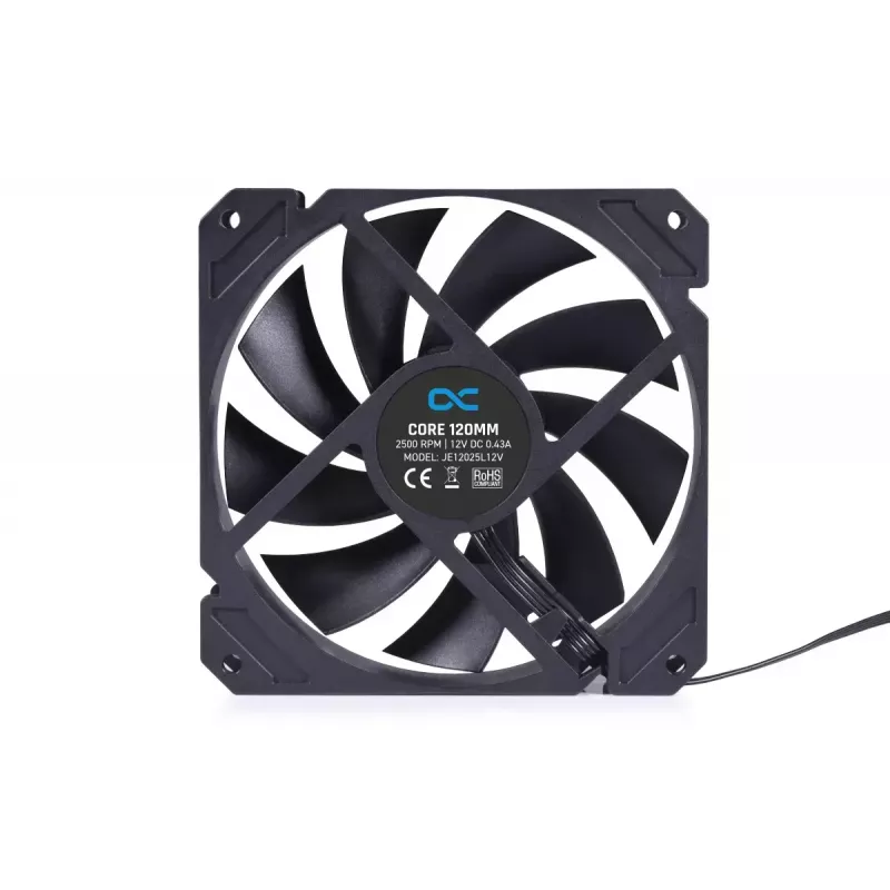 Ventilador Alphacool 24852 12 cm Negro 600-2500 RPM Hidráulico