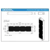 Disipador Alphacool NexXxoS XT45 Full Copper X-Flow