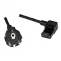 CEE 7-7/C13 conector hembra LogiLink 2m