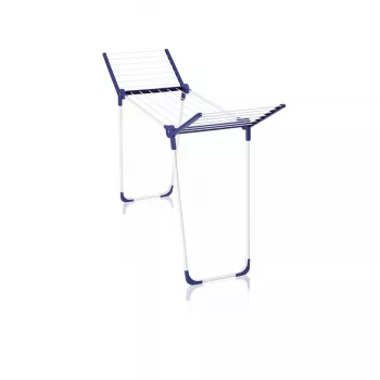 Tendedero de pie Leifheit Pegasus 120 Solid Compact, plegable Metal/Plástico, 12 m de superficie de secado, 920×440×1490 mm