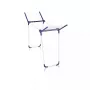Tendedero de pie Leifheit Pegasus 120 Solid Compact, plegable Metal/Plástico, 12 m de superficie de secado, 920×440×1490 mm