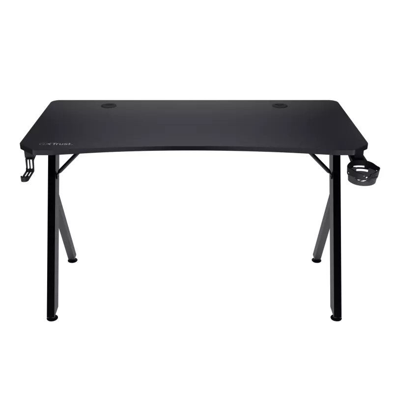 Escritorio Trust GXT 700 Omnius Negro Marco metálico rectangular 1200x600x740mm