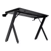 Escritorio Trust GXT 700 Omnius Negro Marco metálico rectangular 1200x600x740mm