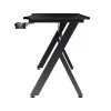 Escritorio Trust GXT 700 Omnius Negro Marco metálico rectangular 1200x600x740mm