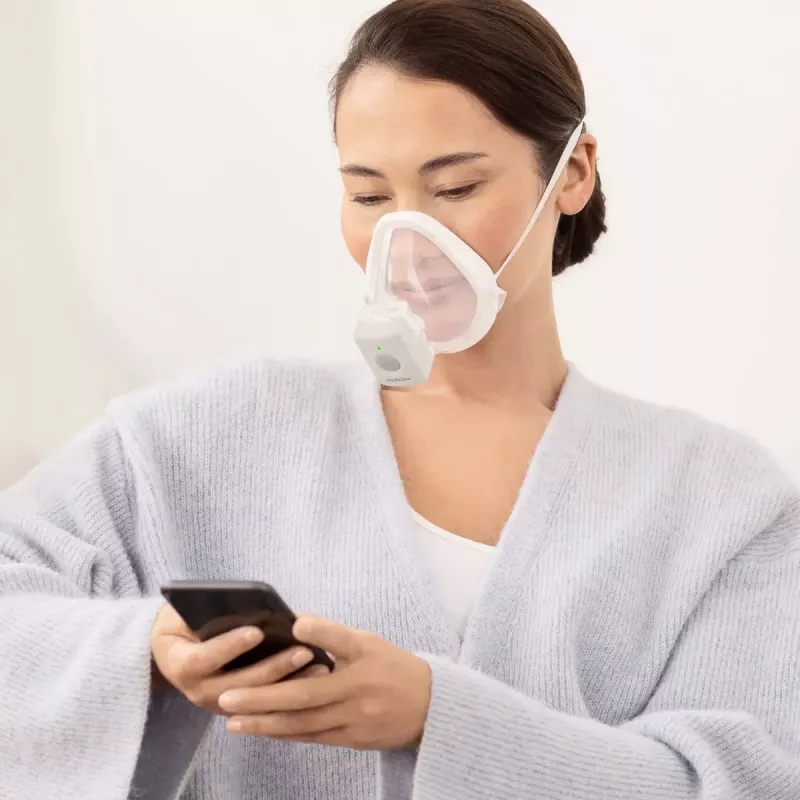 Medisana IN 705 inhalador Mesh con boquilla y mascarilla respiratoria