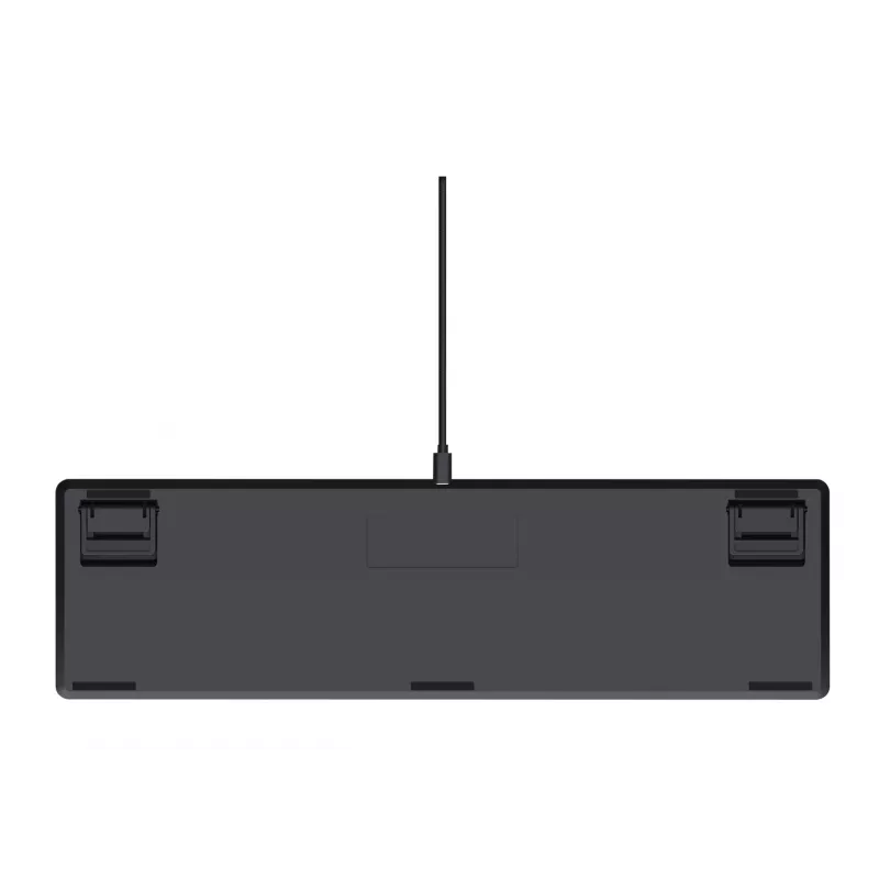 Trust GXT 866 Torix 24910 teclado mecánico para gaming, con cable USB, retroiluminado, QWERTY US International, negro