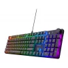 Trust GXT 866 Torix 24910 teclado mecánico para gaming, con cable USB, retroiluminado, QWERTY US International, negro