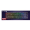 Trust GXT 866 Torix 24910 teclado mecánico para gaming, con cable USB, retroiluminado, QWERTY US International, negro