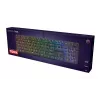 Trust GXT 866 Torix 24910 teclado mecánico para gaming, con cable USB, retroiluminado, QWERTY US International, negro