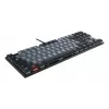 Cherry KC 500 MX LP G8A-25550HOADE-2 teclado mecánico TKL, con cable, Cherry MX Low Profile 2.0 Ivory, retroiluminación blanca, distribución DE, negro