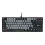 Cherry KC 500 MX LP G8A-25550HOADE-2 teclado mecánico TKL, con cable, Cherry MX Low Profile 2.0 Ivory, retroiluminación blanca, distribución DE, negro