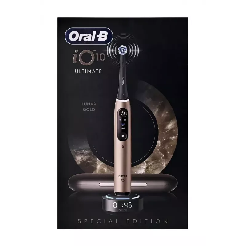 Cepillo de dientes eléctrico Oral-B iO Series 10 17398125 adultos cepillo de dientes oscilante negro
