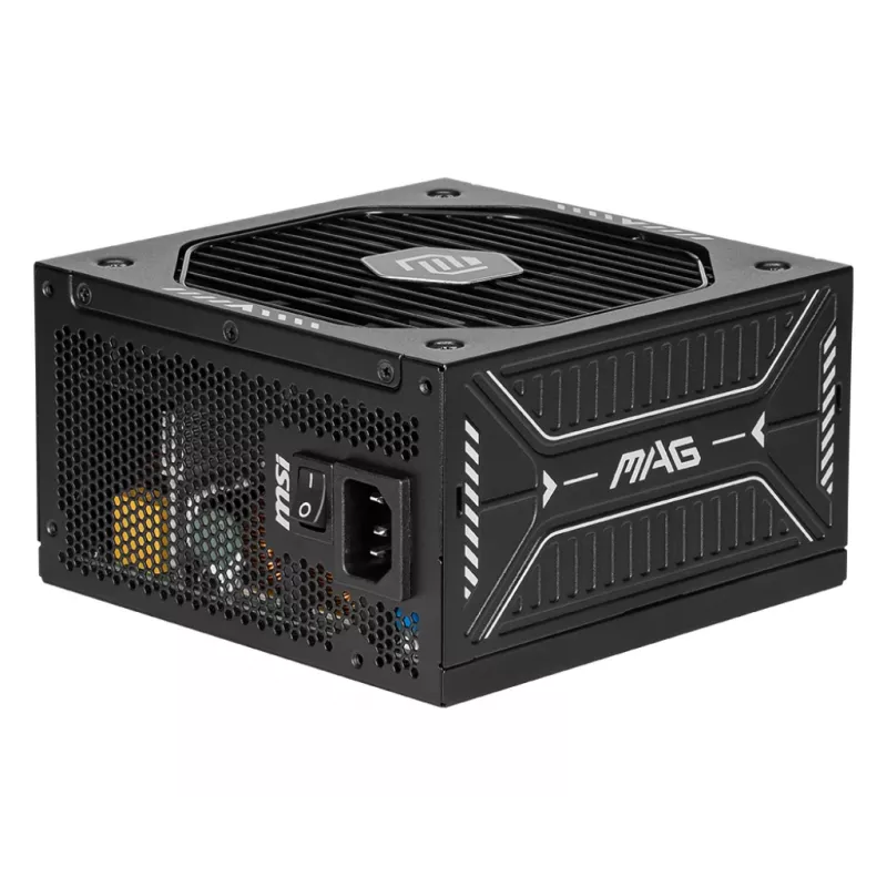 Fuente de alimentación MSI MAG A750GLS PCIE5 750W 24 pines ATX totalmente modular 80 PLUS Gold negra