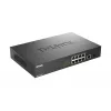 D-Link DGS-1010MP/E Switch de red No gestionado L2 Gigabit Ethernet (10/100/1000) Power over Ethernet (PoE) 1U Negro