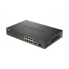 D-Link DGS-1010MP/E Switch de red No gestionado L2 Gigabit Ethernet (10/100/1000) Power over Ethernet (PoE) 1U Negro