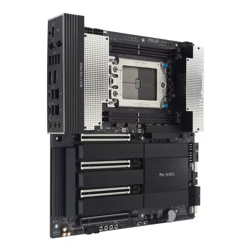 Placa base ASUS PRO WS TRX50-SAGE WIFI A — AMD TRX50, zócalo sTR5, CEB, DDR5, Wi-Fi 7