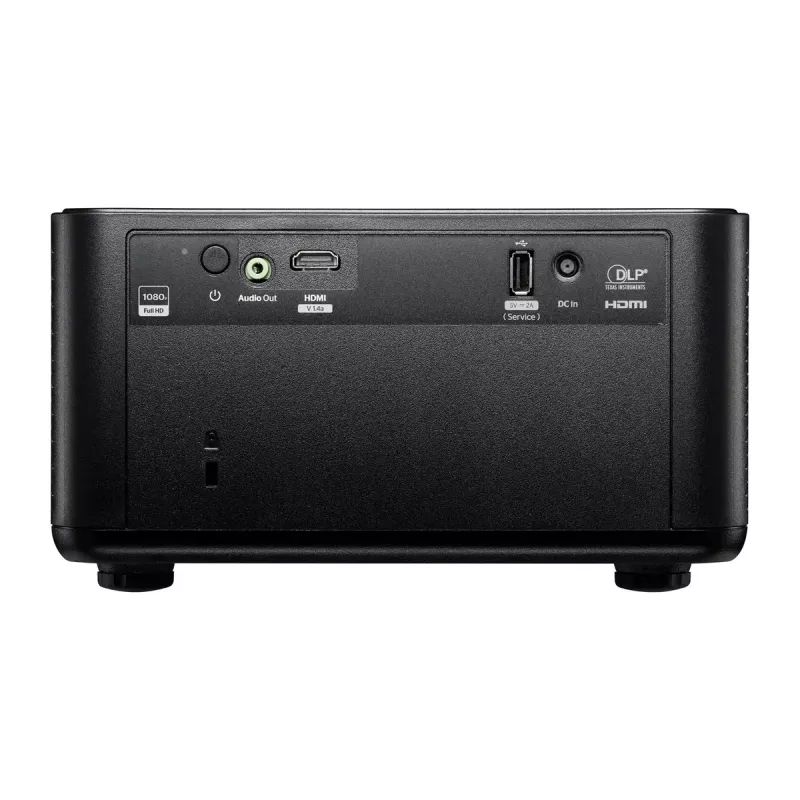 Optoma Photon Life PH31 proyector DLP de distancia de proyección estándar, LED, Full HD 1080p (1920x1080), 1500 lúmenes ANSI, 16:9, portátil, con altavoz, negro