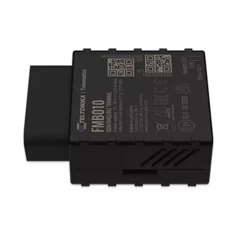 Rastreador para coche Teltonika FMB010 Negro