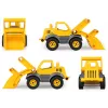 Lena EcoActives Earth Mover, tractor, 2 año(s), plástico, madera, negro, gris, amarillo