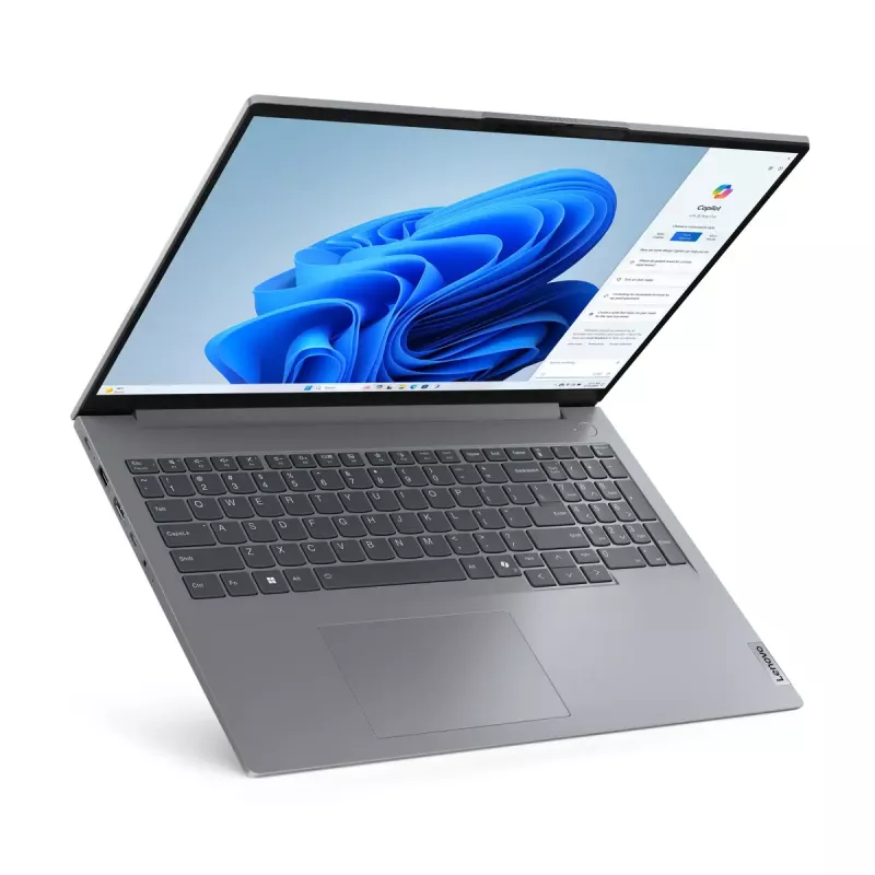 Portátil Lenovo ThinkBook 16 G7 ARP AMD Ryzen™ 7 7735HS 40,6 cm (16 inch) WUXGA 16 GB DDR5-SDRAM 1 TB SSD Wi-Fi 6E (802.11ax) Windows 11 Pro Gris
