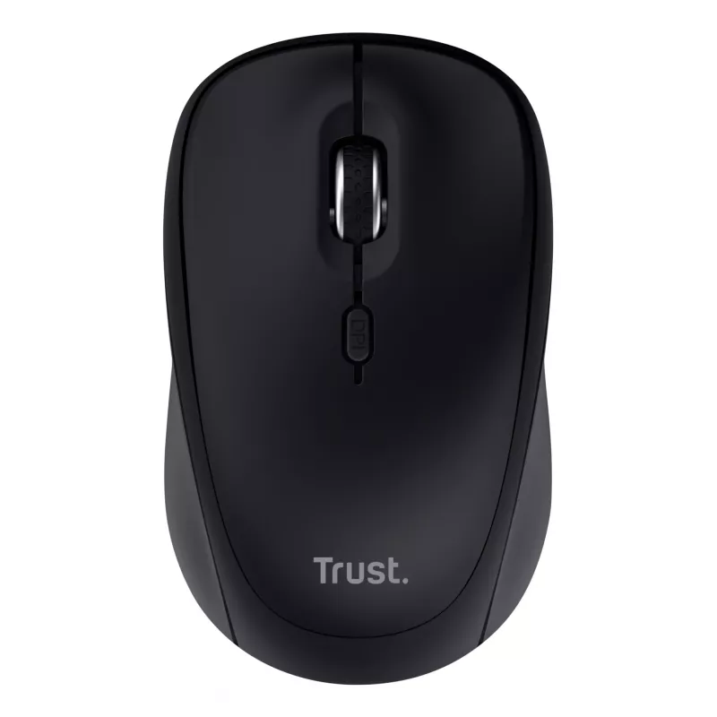 Ratón Trust Yvi+ universal ambidiestro RF Wireless + Bluetooth óptico 1600 DPI