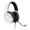 Auriculares Trust GXT492W Carus con cable diadema gaming blancos