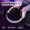 Auriculares Trust GXT492W Carus con cable diadema gaming blancos