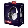 Auriculares Trust GXT492W Carus con cable diadema gaming blancos
