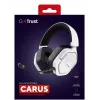 Auriculares Trust GXT492W Carus con cable diadema gaming blancos