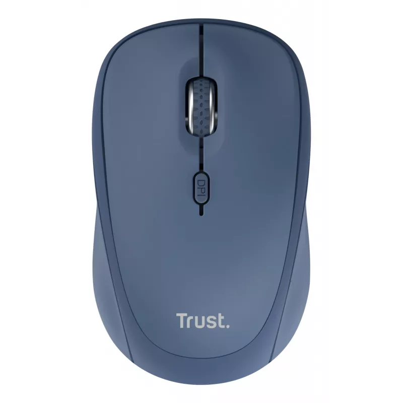 Ratón Trust Yvi+ universal ambidiestro RF Wireless + Bluetooth óptico 1600 DPI