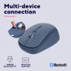 Ratón Trust Yvi+ universal ambidiestro RF Wireless + Bluetooth óptico 1600 DPI