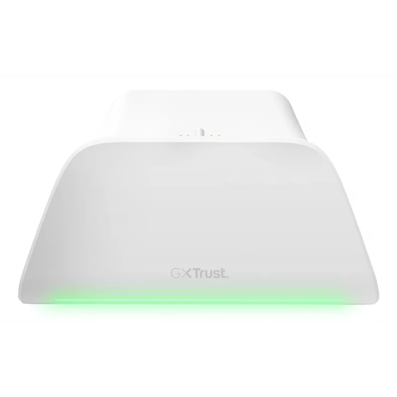 Base de carga TRUST GXT255W para PS5 doble carga, blanca
