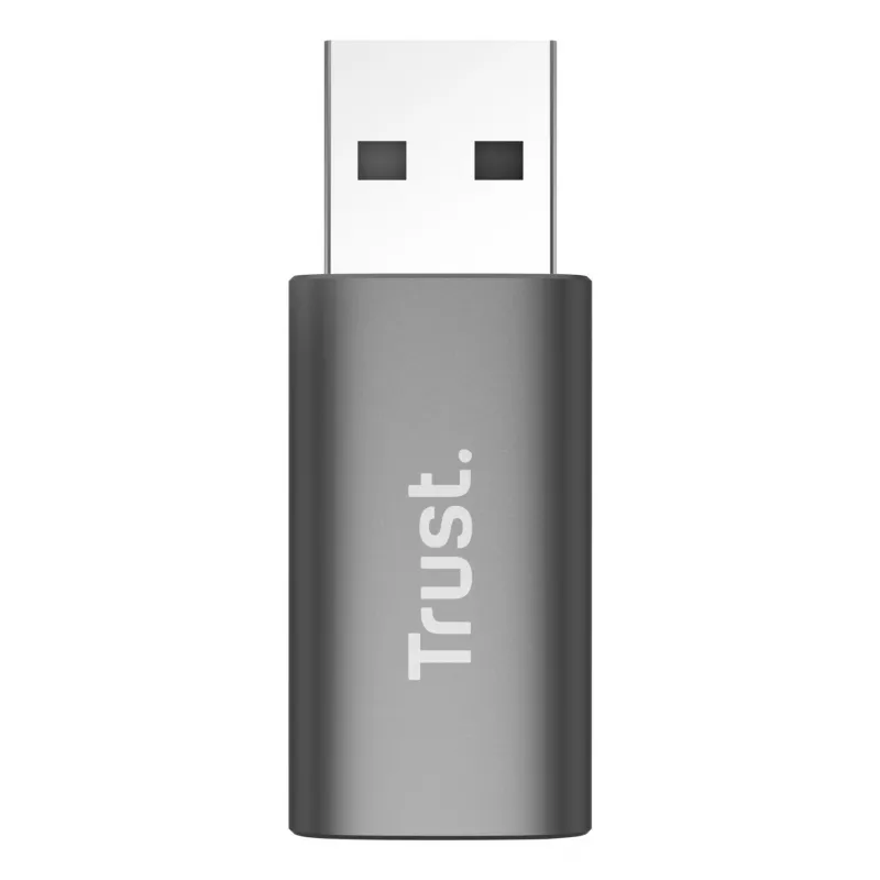 Trust Calyx USB Type-C USB Type-A gris conector 1 USB Type-C conector 2 USB Type-A