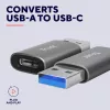 Trust Calyx USB Type-C USB Type-A gris conector 1 USB Type-C conector 2 USB Type-A