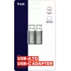 Trust Calyx USB Type-C USB Type-A gris conector 1 USB Type-C conector 2 USB Type-A