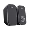 Altavoces Trust 25670 negros con cable 6 W 2.0 canales