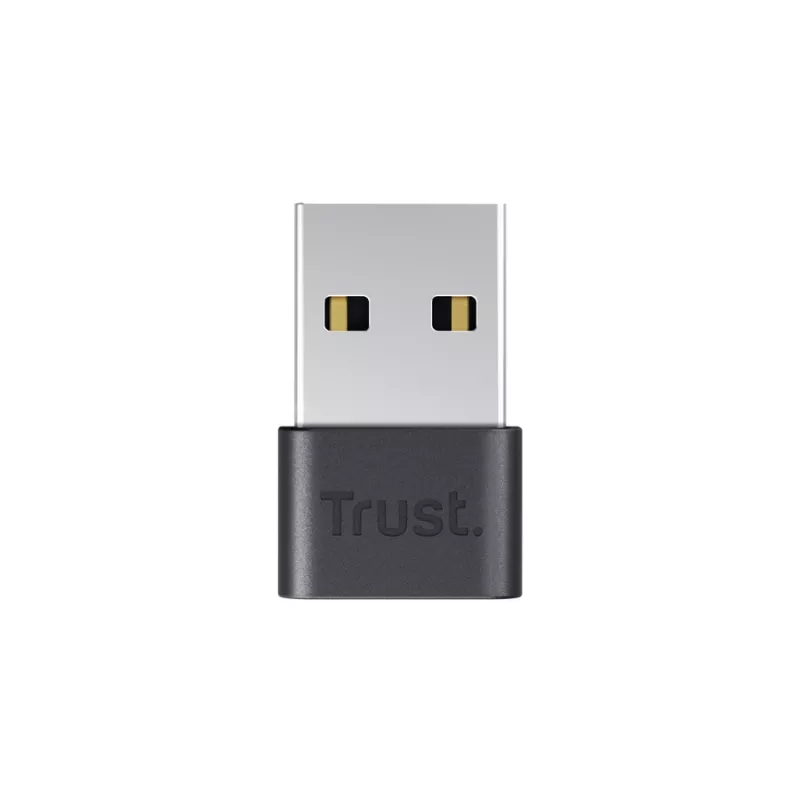 Adaptador Bluetooth Trust 26027 USB Type-A negro 10 m de alcance