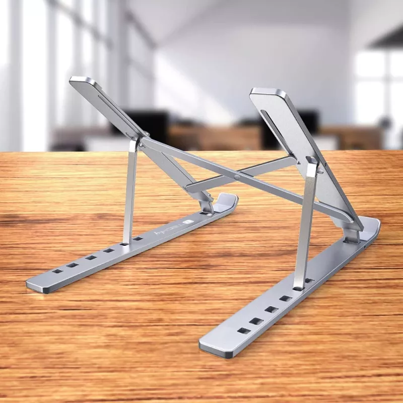 Techly ICA-TBL 134TY soporte para portátil/tableta, plegable, ángulo de inclinación ajustable