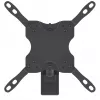 Soporte de pared Manhattan para televisores y monitores (Full-Motion), para pantallas de 13 inch a 42 inch, compatibilidad VESA: todas entre 75x75 mm y 200x200 mm – comprueba las dimensiones de los cuatro orificios de montaje en la parte posterior de la pantalla para asegurar la compatibilidad, máx. 20 kg, negro, soporte